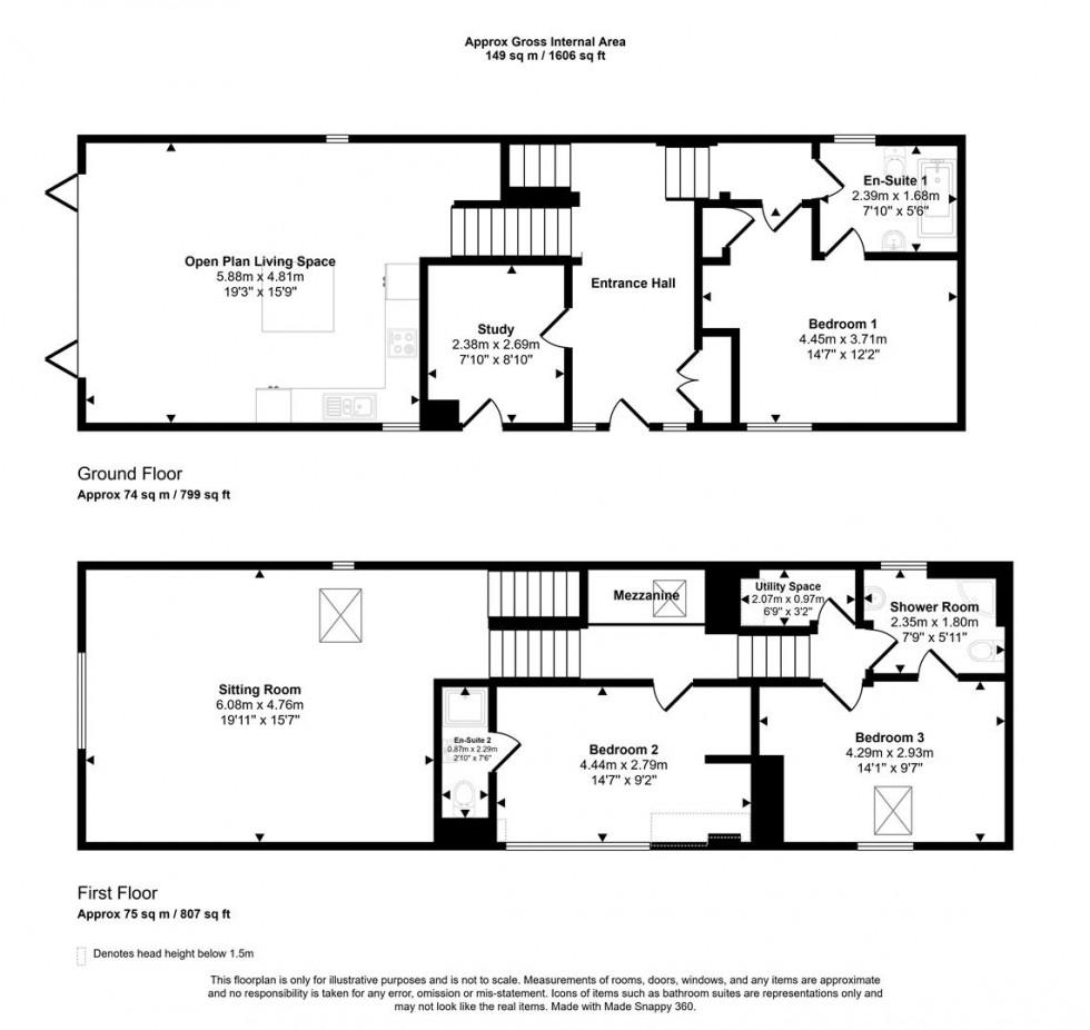 Floorplan for Church Hill, Stalbridge, Sturminster Newton