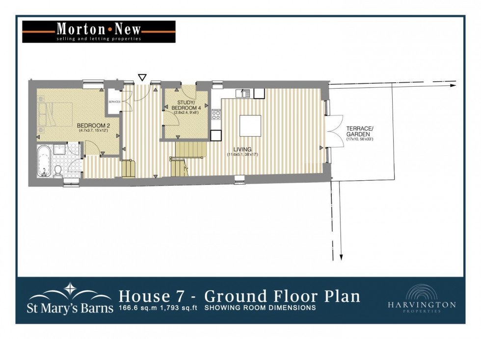 Floorplan for Church Hill, Stalbridge, Sturminster Newton
