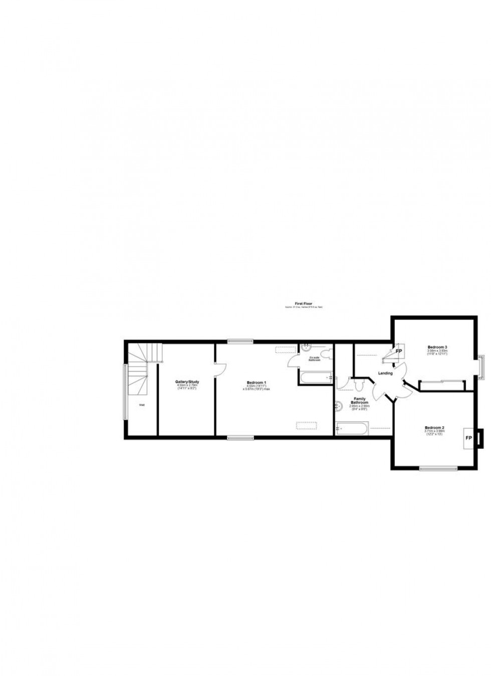 Floorplan for Manston, Sturminster Newton