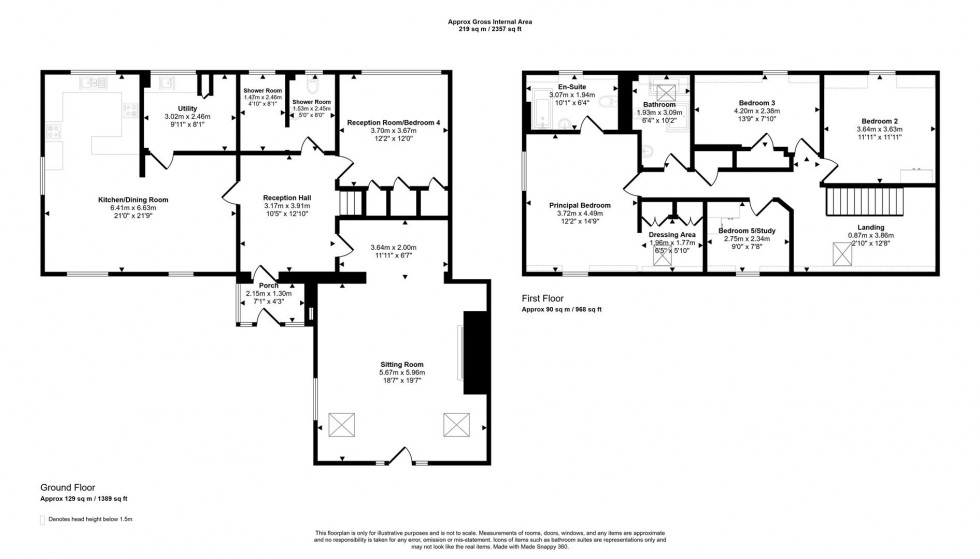 Floorplan for Woolston, North Cadbury