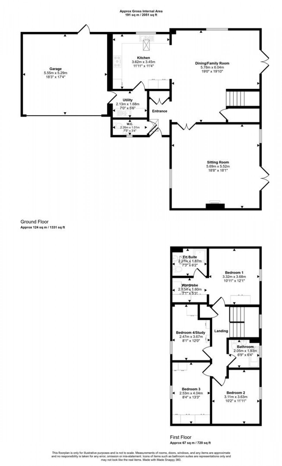 Floorplan for Station Road, Stalbridge
