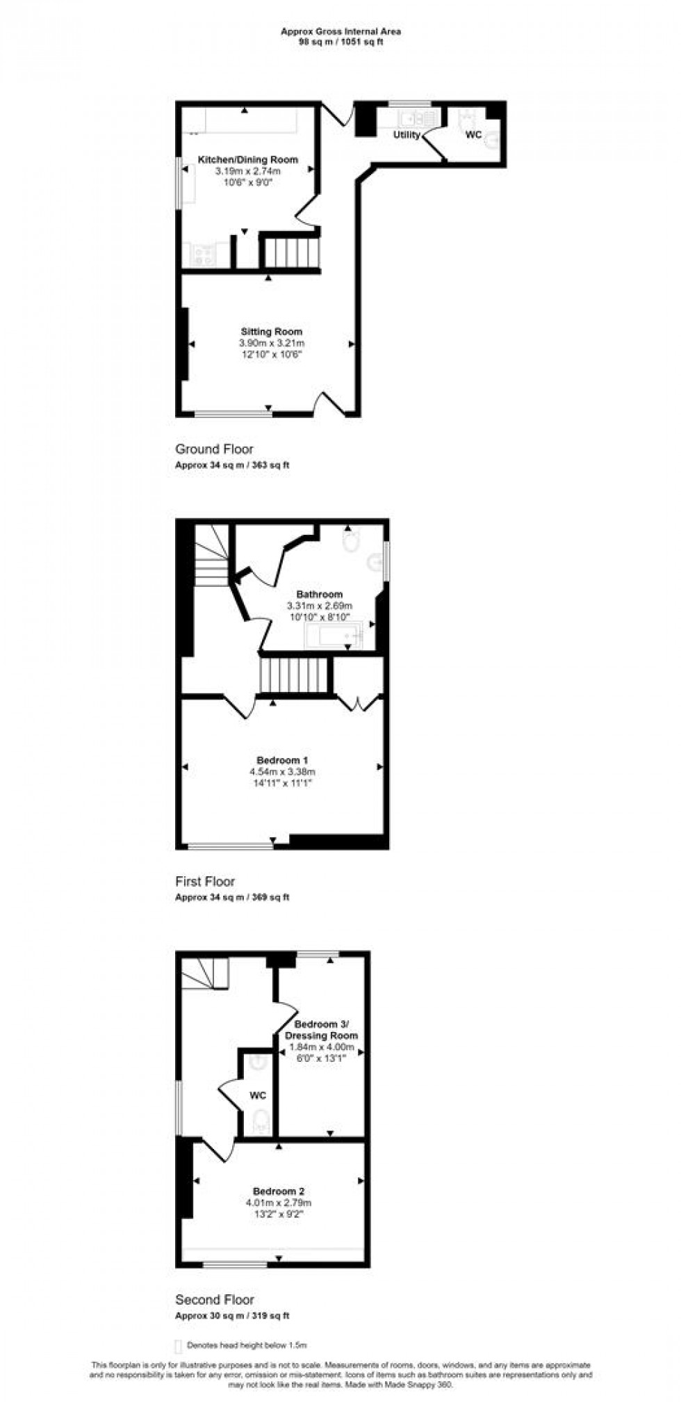 Floorplan for High Street, Milborne Port, Sherborne