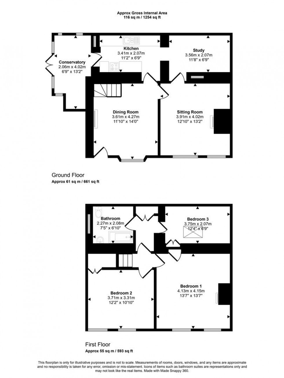 Floorplan for North Cheriton