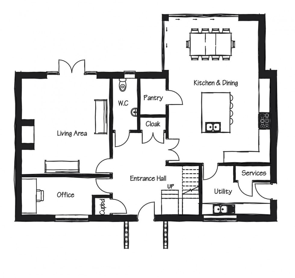 Floorplan for Common Mead Lane, Gillingham