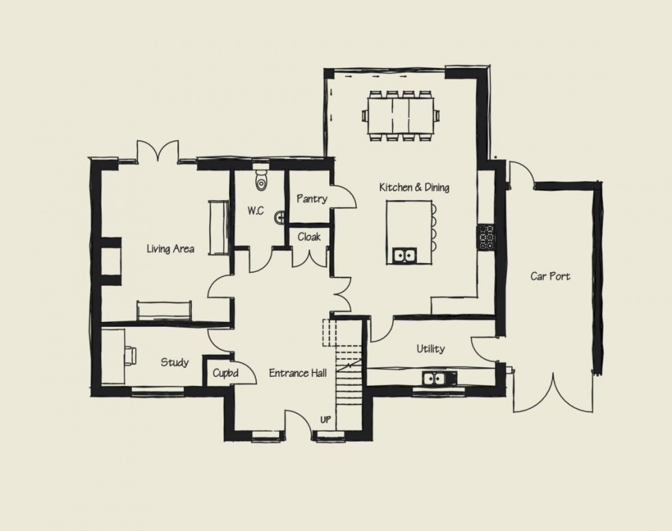 Floorplan for Common Mead Lane, Gillingham