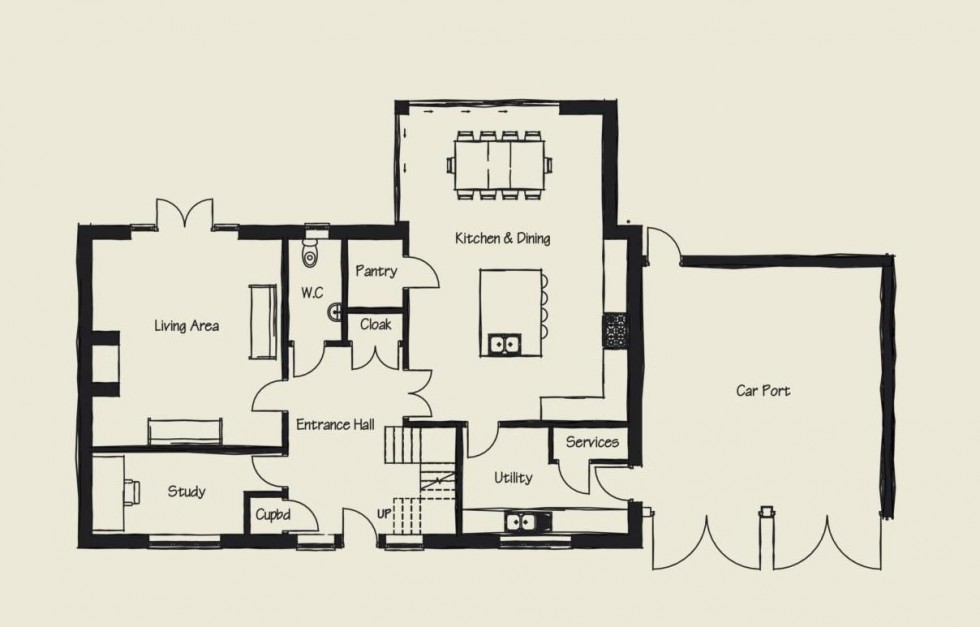 Floorplan for Common Mead Lane, Gillingham