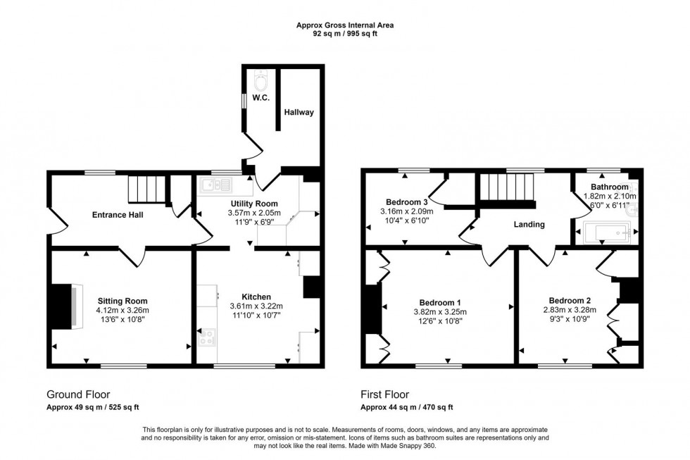 Floorplan for Yarlington
