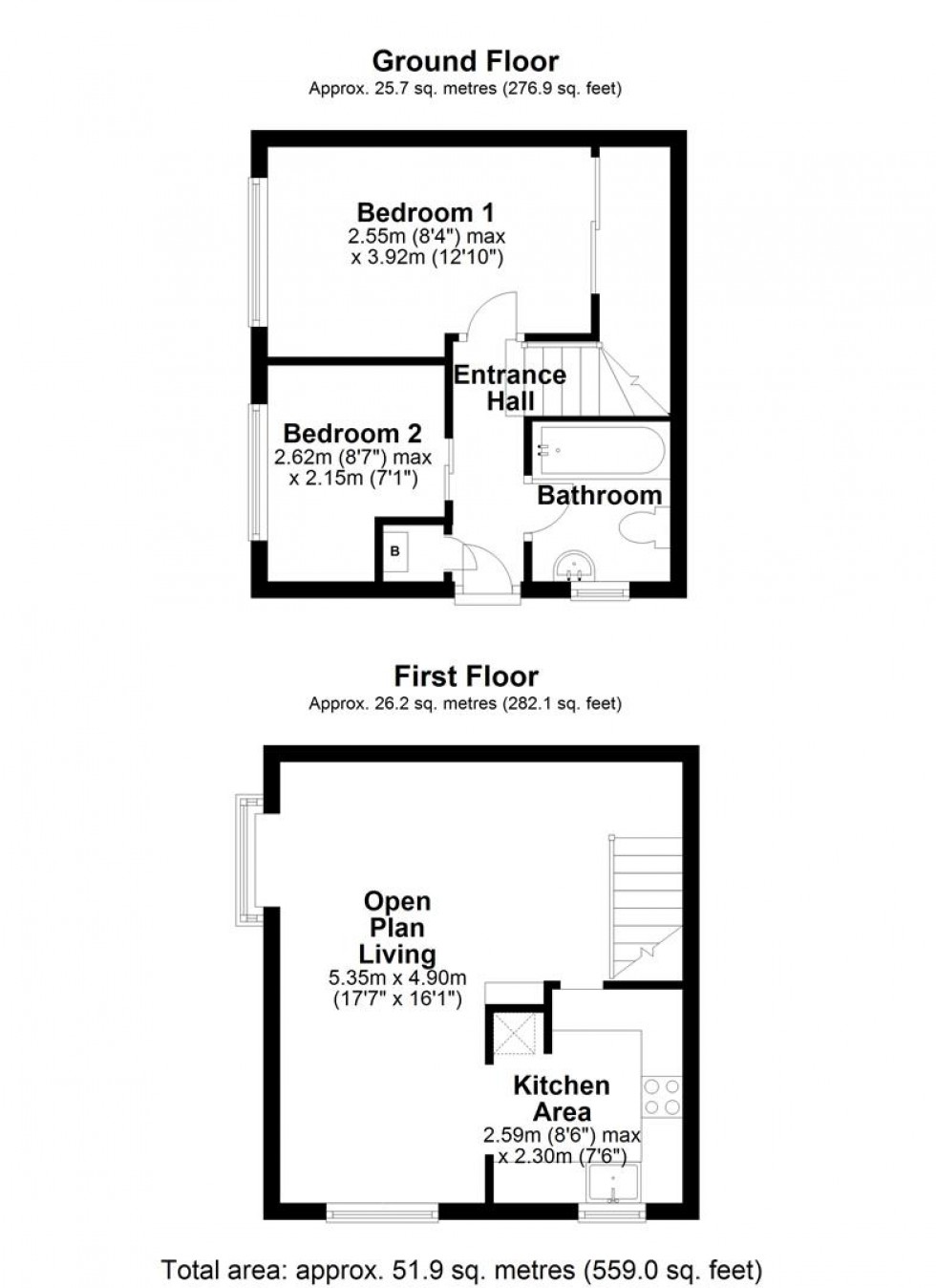 Floorplan for Highgrove, Gillingham
