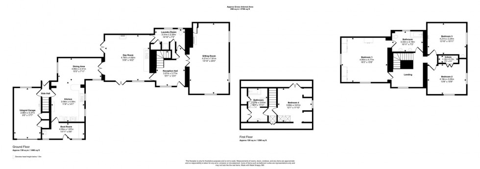 Floorplan for Over Compton, Sherborne
