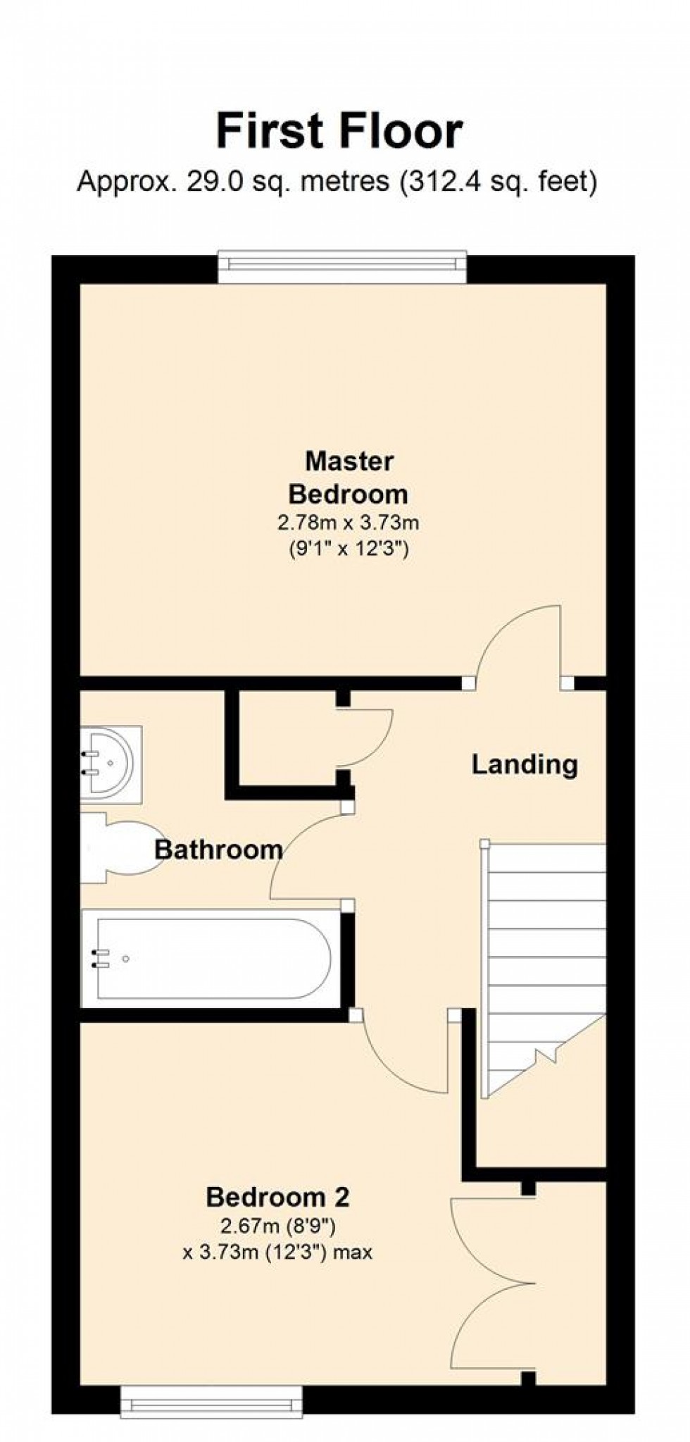 Floorplan for Templars Barton, Templecombe