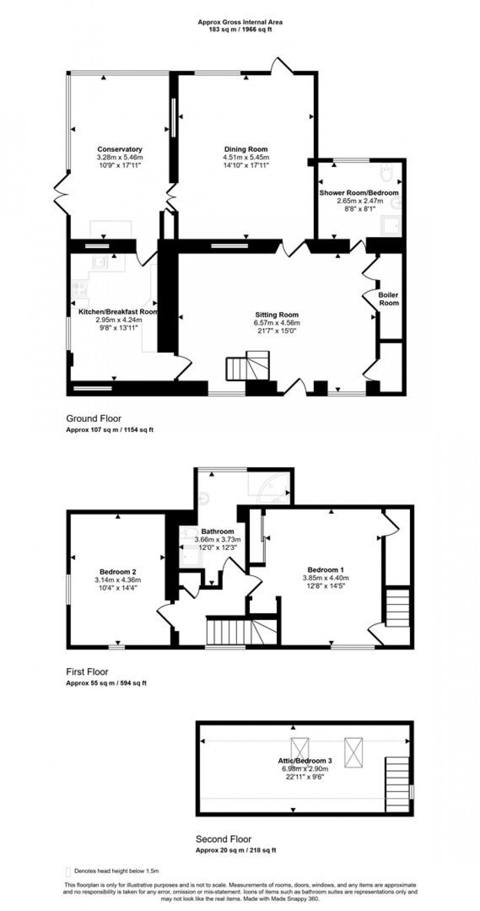 Floorplan for Orchard Close, Newton, Sturminster Newton