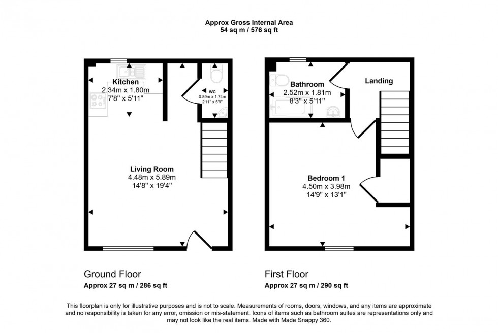 Floorplan for Samuel Court, Templecombe
