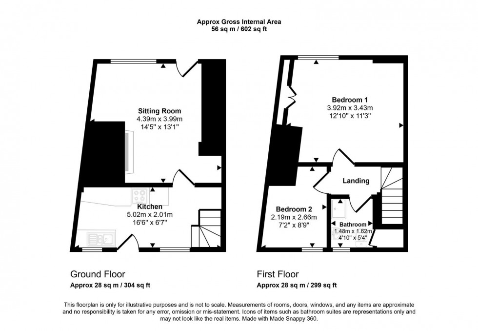 Floorplan for Church Street, Sturminster Newton