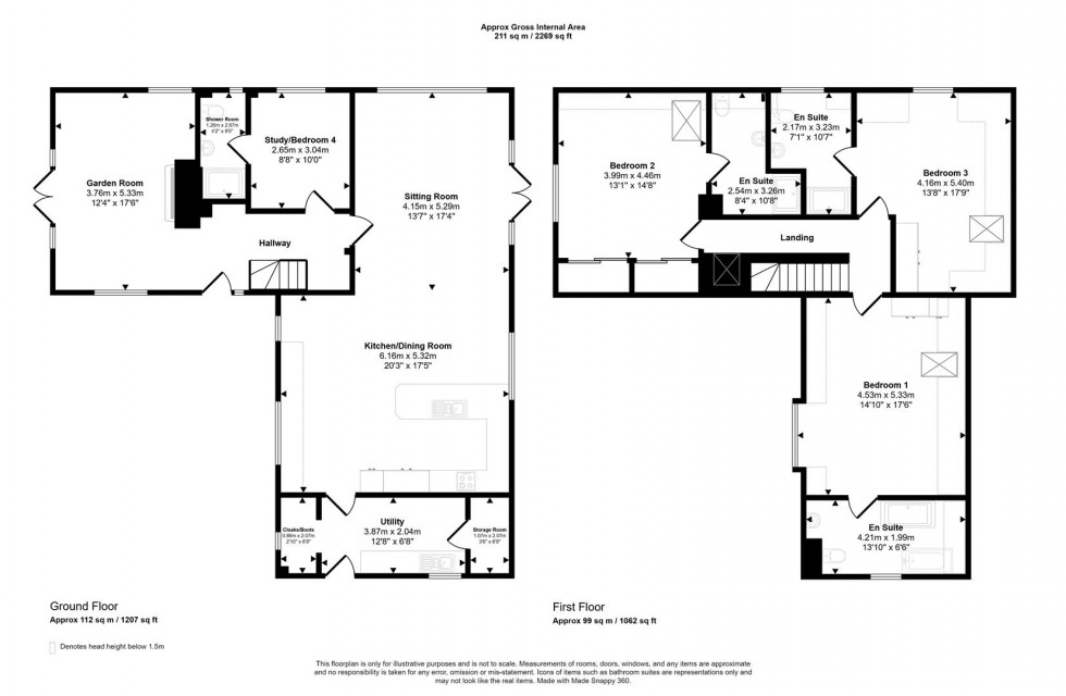 Floorplan for Colesbrook, Gillingham, Dorset