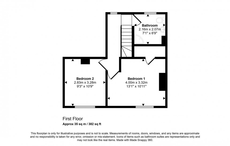 Floorplan for High Street, Templecombe