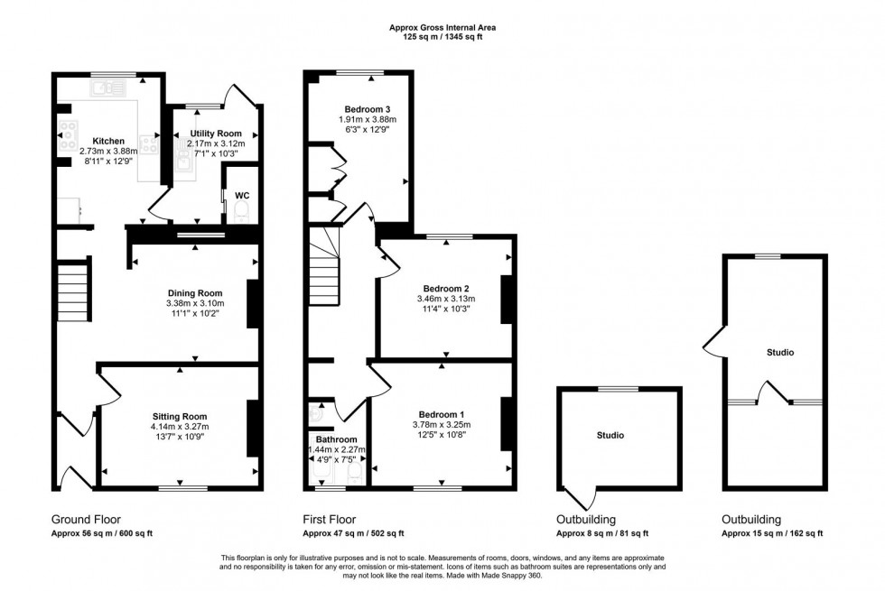 Floorplan for Victoria Gardens, Henstridge