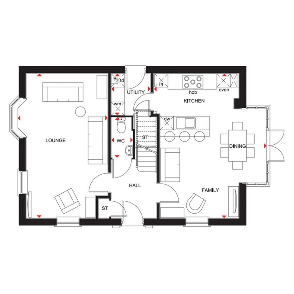 Floorplan for Lower Road, Stalbridge