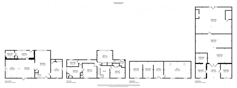 Floorplan for Stoke Trister, Wincanton