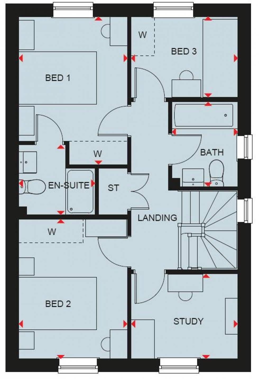 Floorplan for Lower Road, Stalbridge