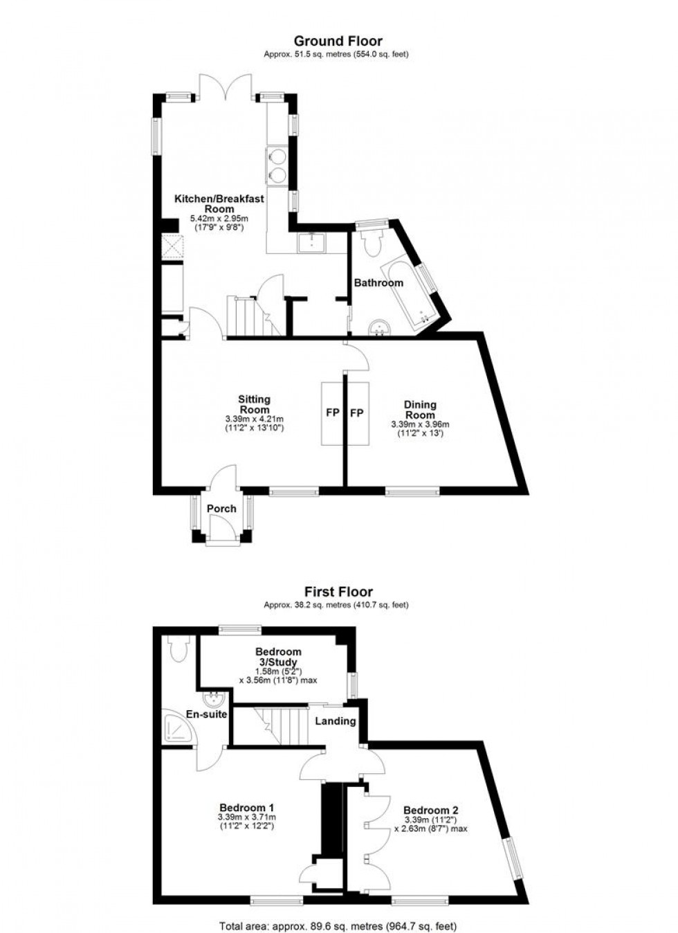Floorplan for Church Street, West Stour