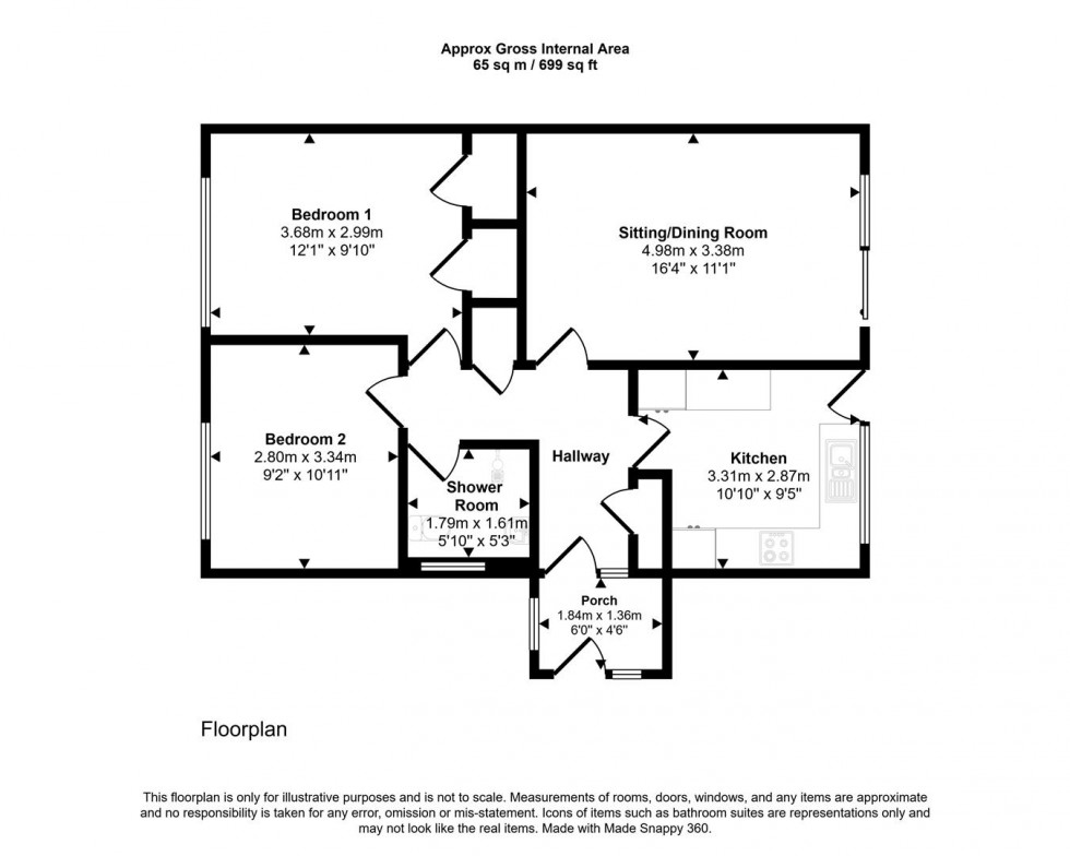Floorplan for New Road, Stalbridge