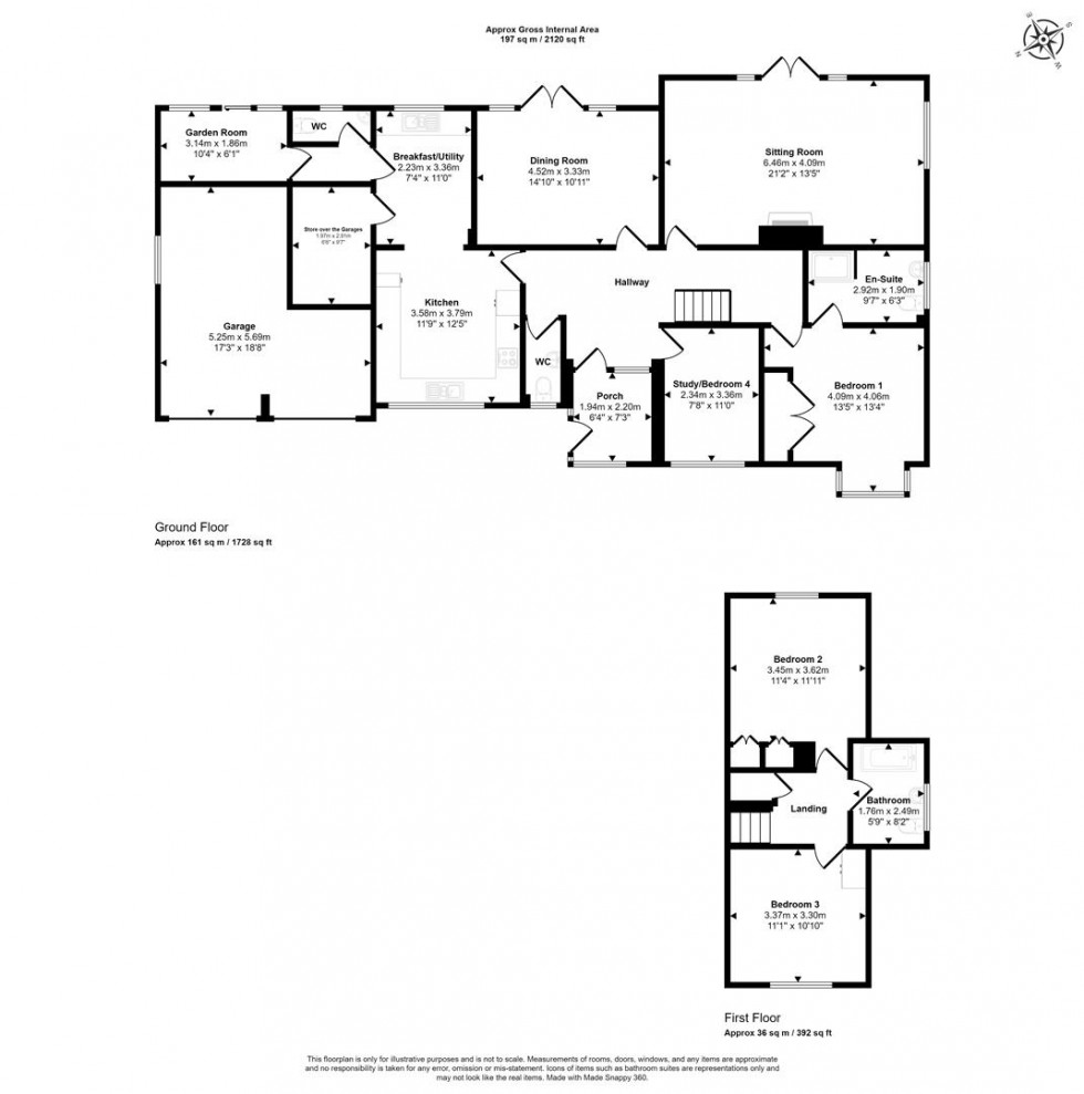 Floorplan for Wyke Road, Gillingham