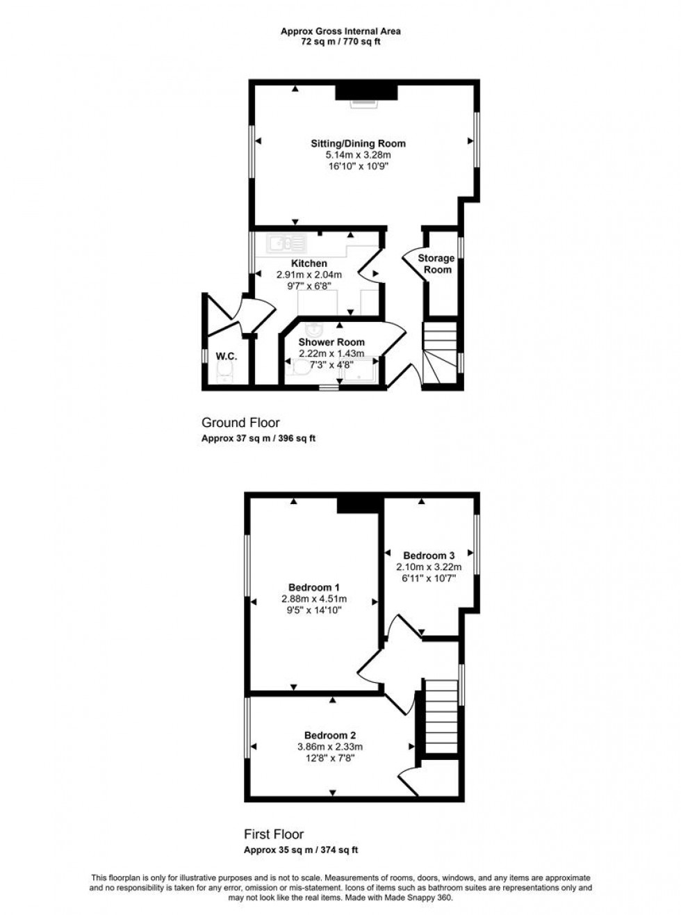 Floorplan for Broad Oak