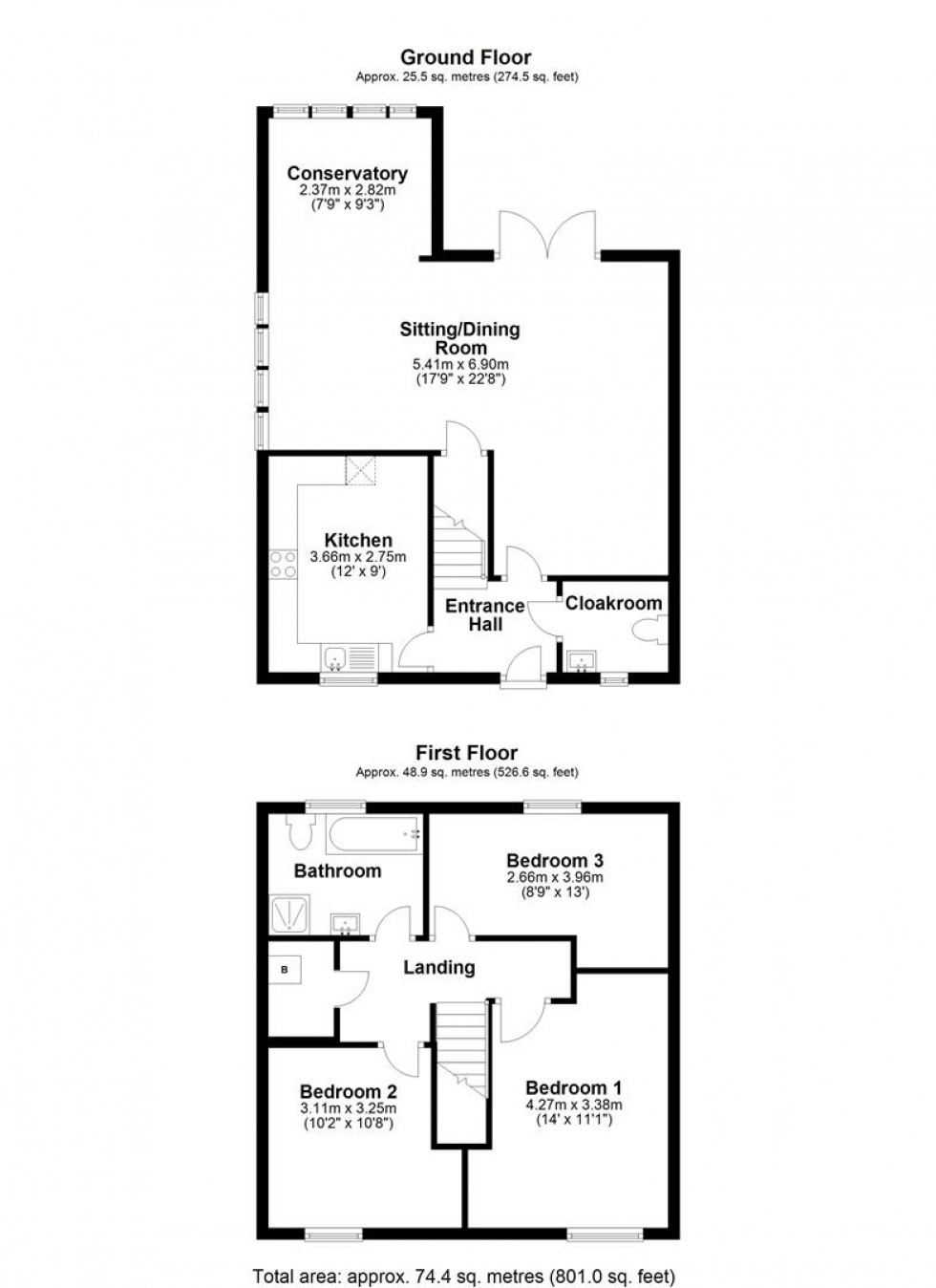 Floorplan for Stapleford Court, Stalbridge, Sturminster Newton