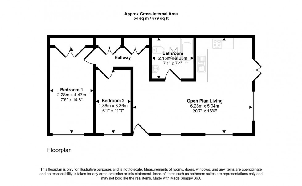 Floorplan for Castle Hill Lane, Mere, Warminster