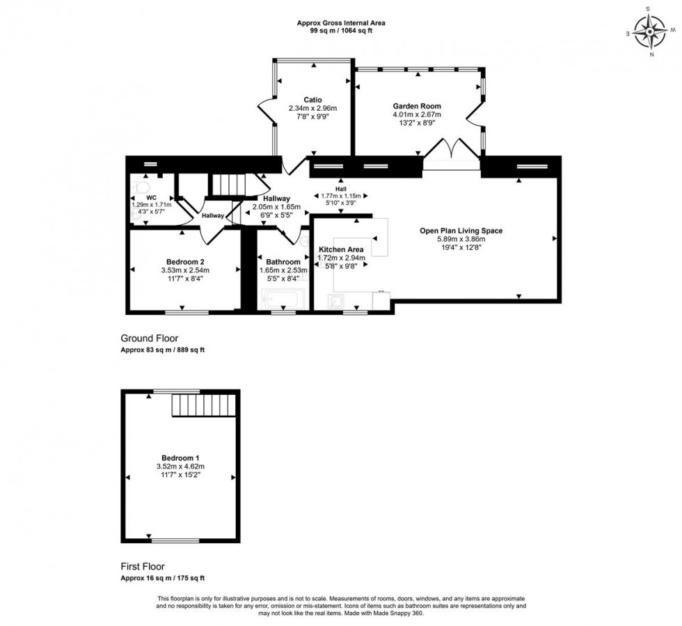 Floorplan for Vine Street, Templecombe