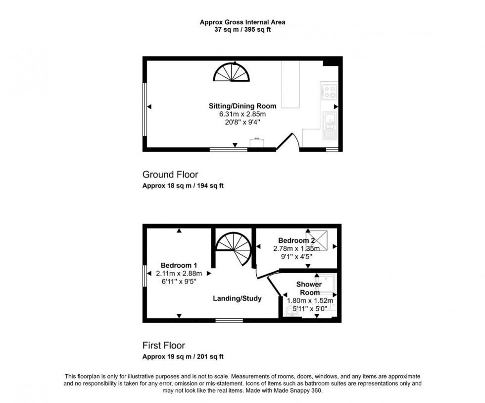 Floorplan for Salisbury Street, Blandford Forum