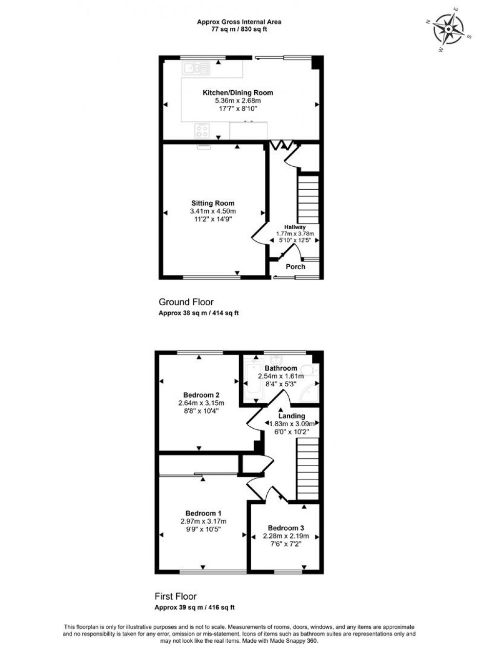 Floorplan for Raleigh Road, Stalbridge