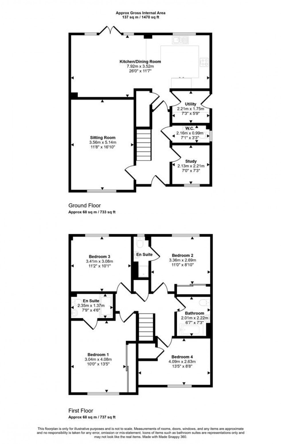 Floorplan for Church Close, Templecombe
