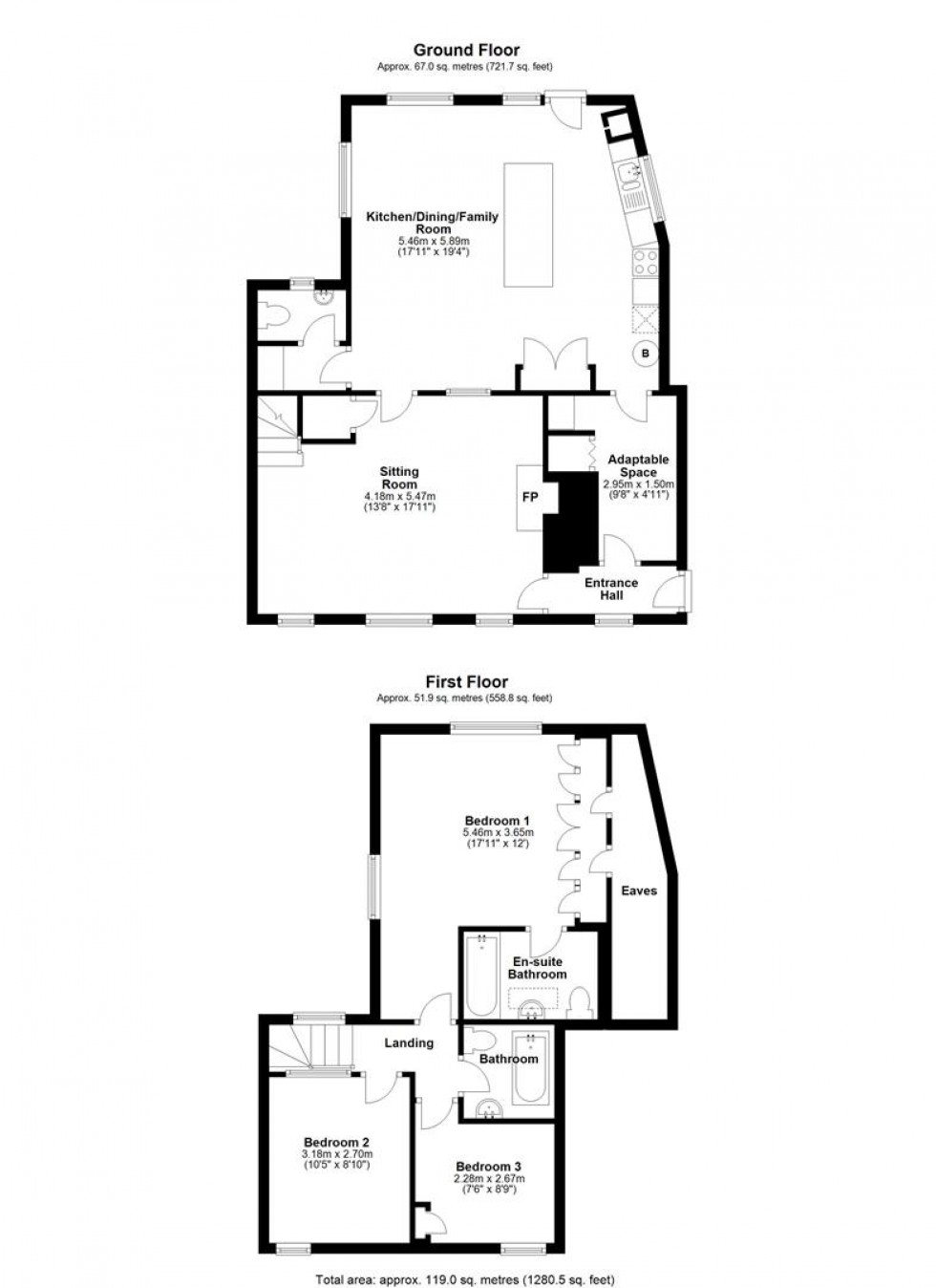 Floorplan for Stalbridge, Sturminster Newton