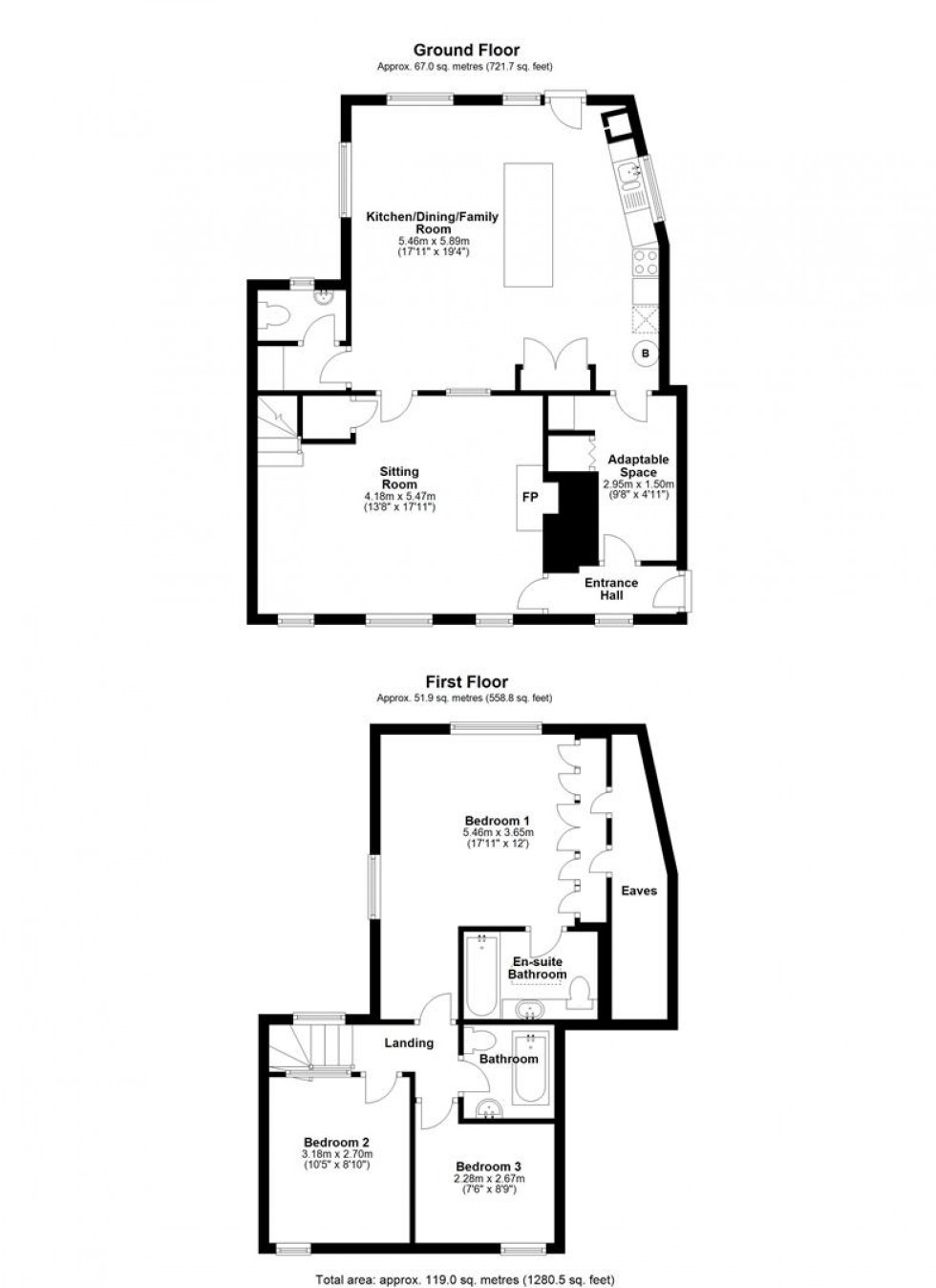 Floorplan for Stalbridge, Sturminster Newton