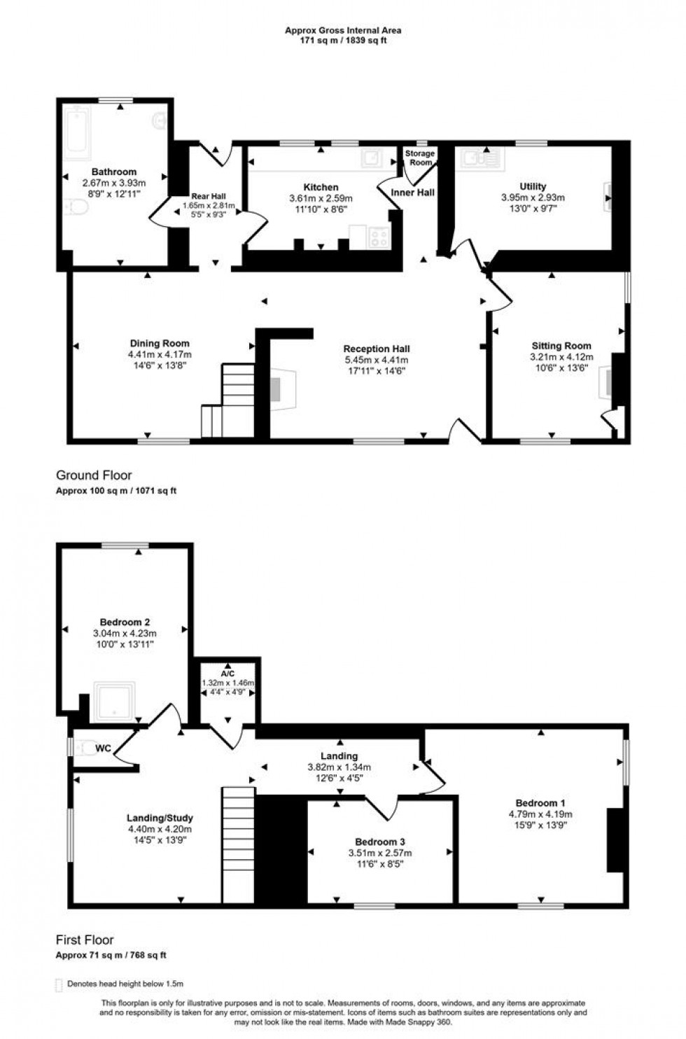 Floorplan for Fiddleford