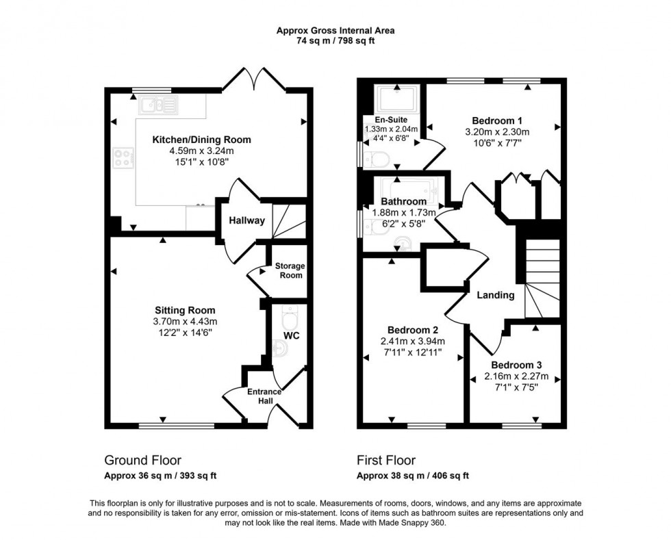 Floorplan for Common Mead Lane, Gillingham