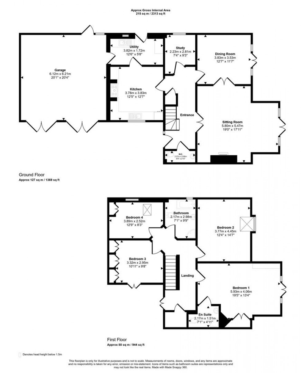 Floorplan for New Street, Marnhull, Sturminster Newton