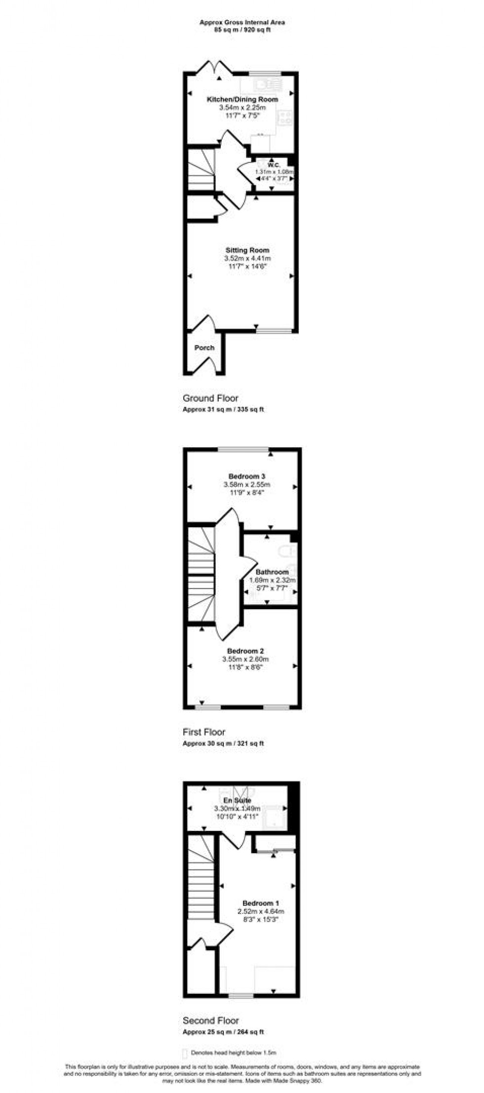 Floorplan for Shutler Street, Sherborne