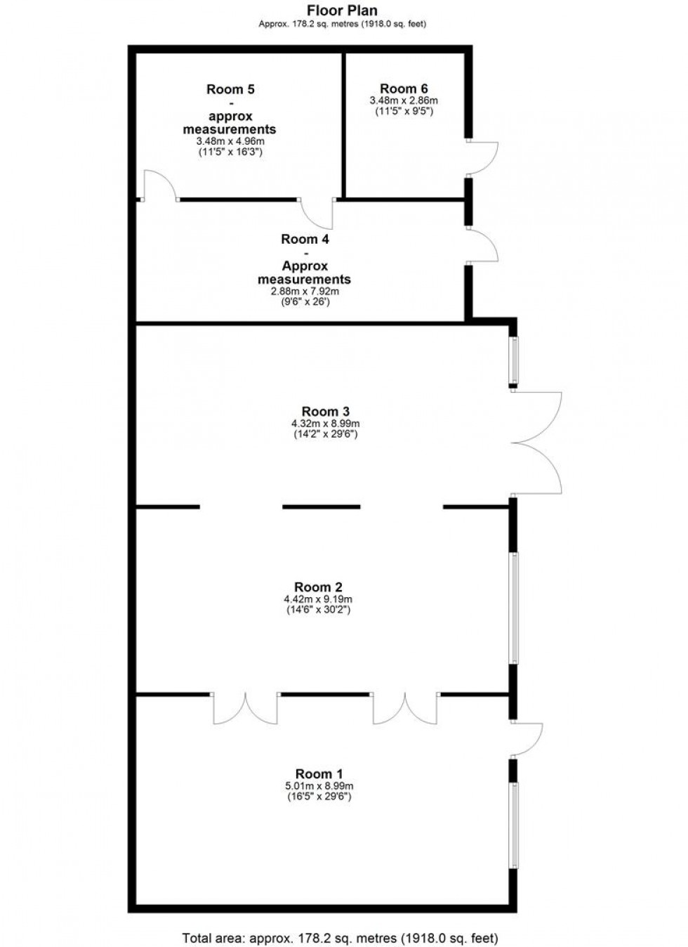 Floorplan for Hunger Hill, East Stour, Gillingham