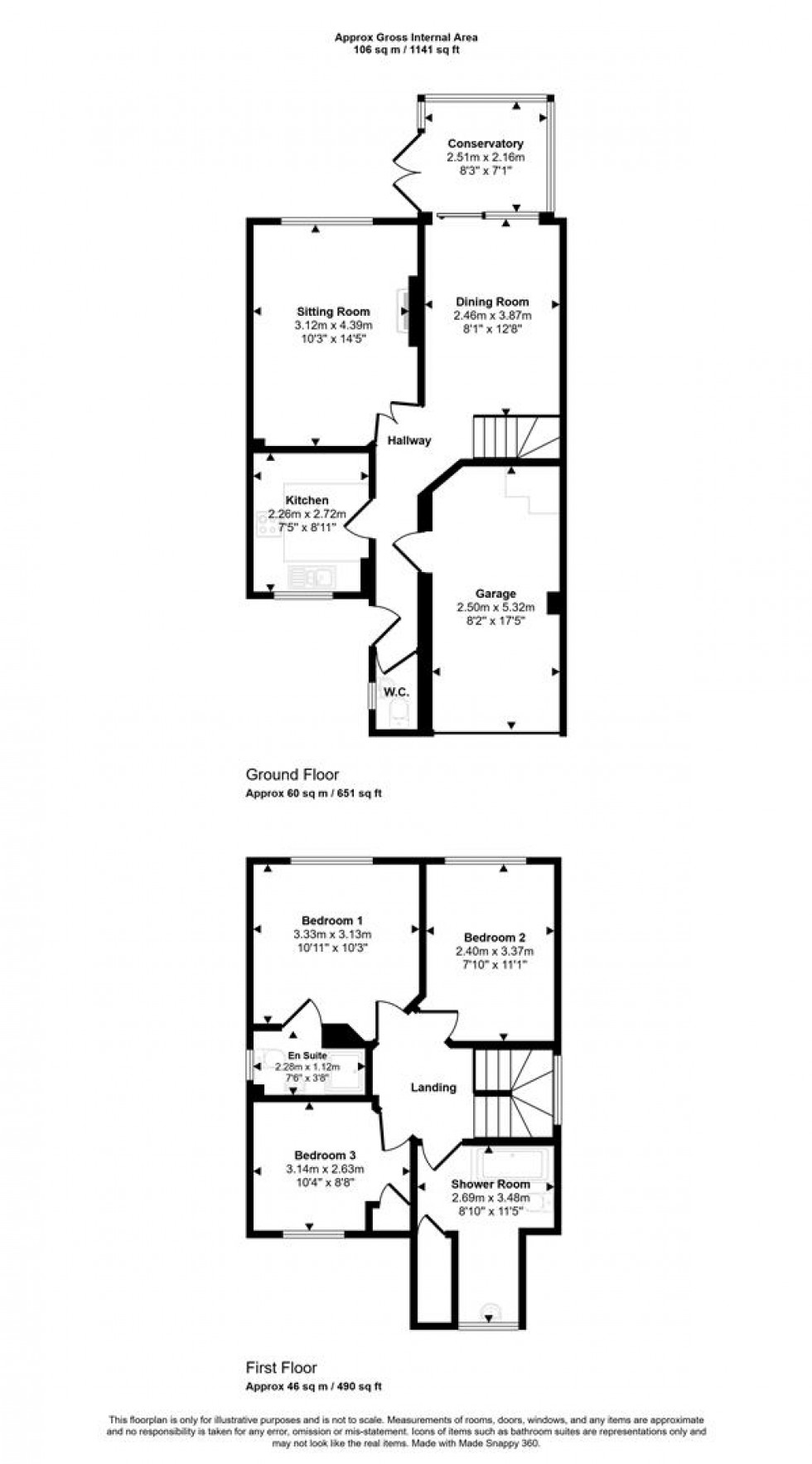 Floorplan for Old Station Gardens, Henstridge, Templecombe