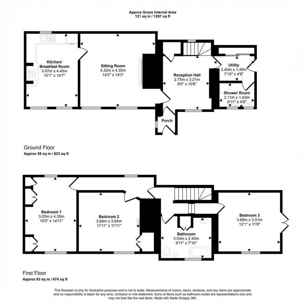 Floorplan for Burton Street, Marnhull