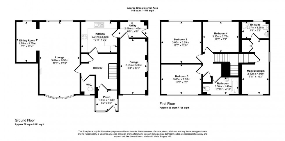 Floorplan for Barnaby Mead, Gillingham