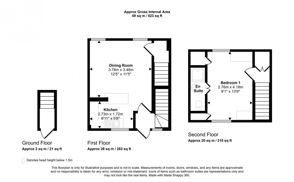 Floorplan for Market Cross, Sturminster Newton