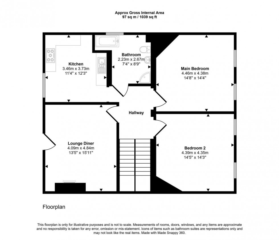 Floorplan for Market Place, Sturminster Newton