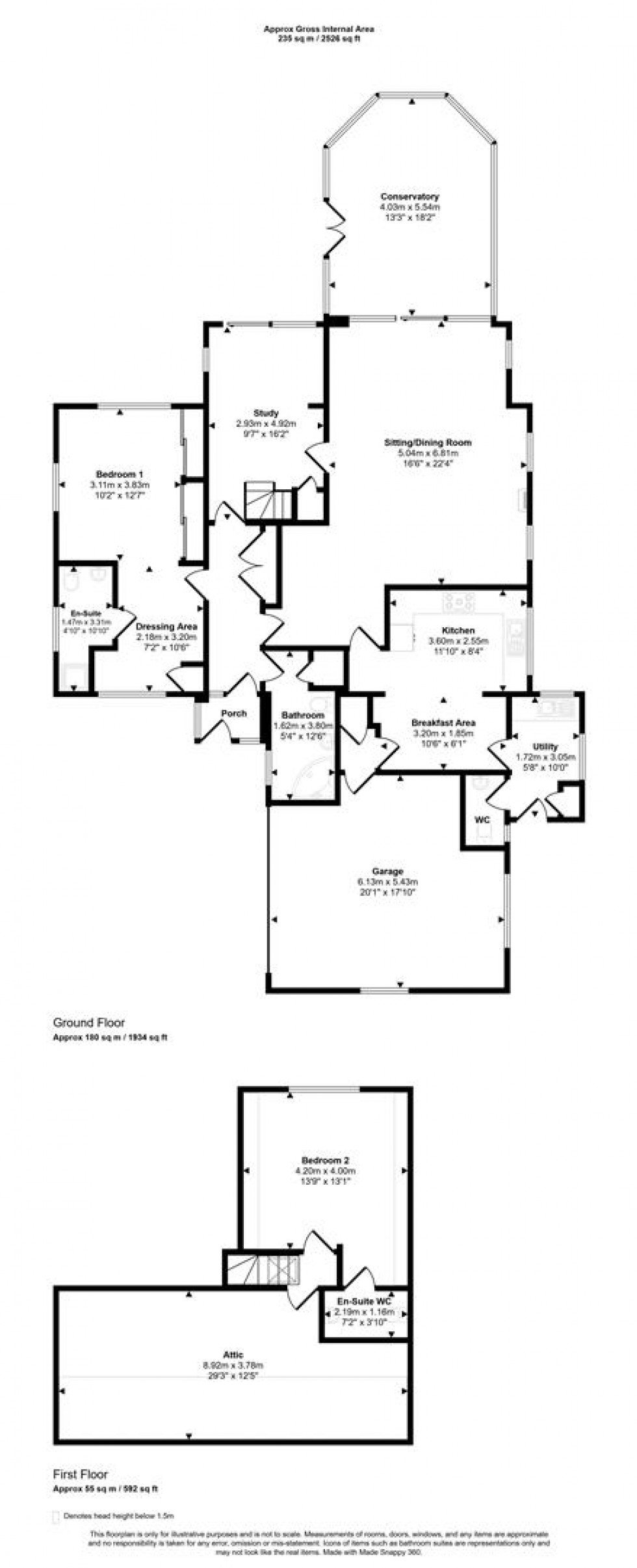 Floorplan for Bath Road, Sturminster Newton
