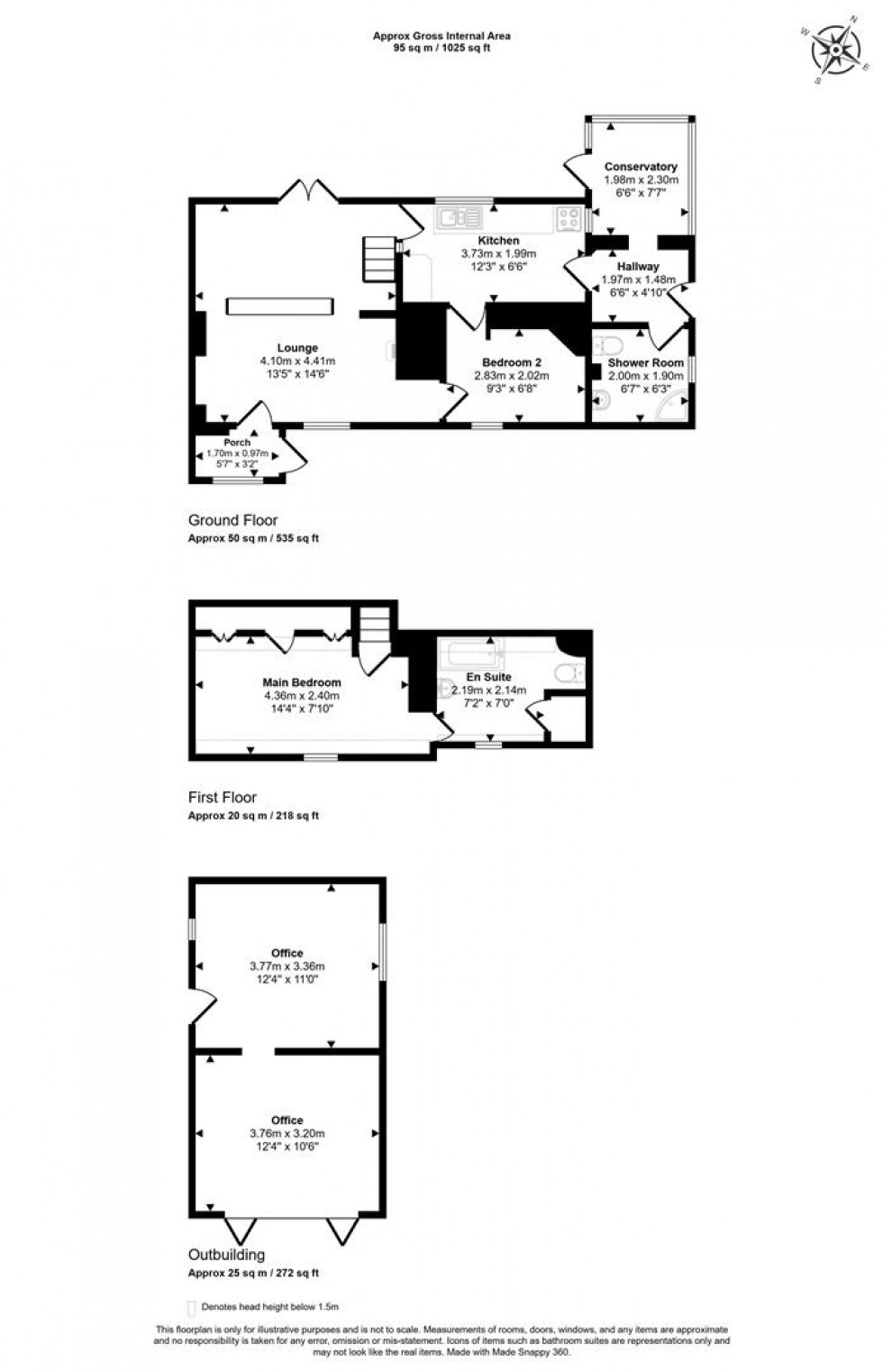 Floorplan for Shepherds Hill, Buckhorn Weston, Gillingham