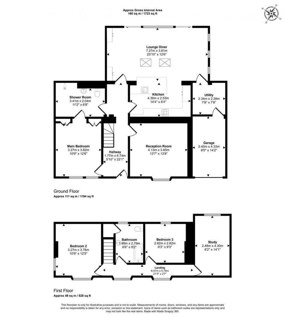 Floorplan for Water Street, Mere