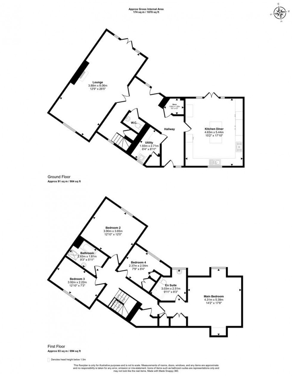 Floorplan for Milton On Stour, Gillingham