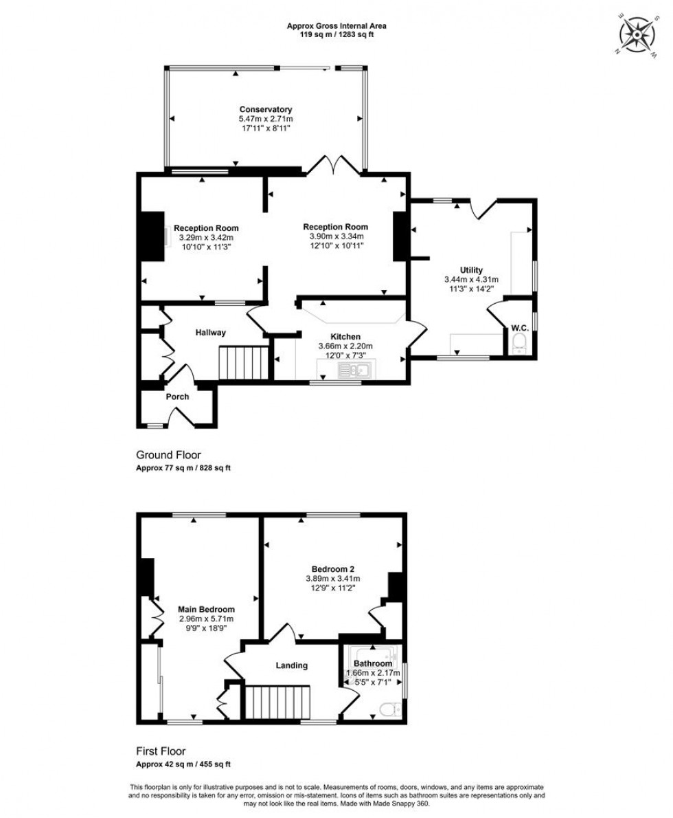 Floorplan for Belchalwell